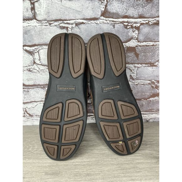 Rockport K52456 Brown Leather Casual Lace Up Casual Sneakers Men’s Sz 9M US/42EU main image 13